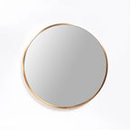 Naisha Round Mirror - Gold 50cm