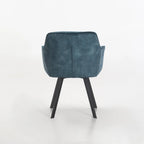 Siya Deluxe Velvet Dining Chair - Teal