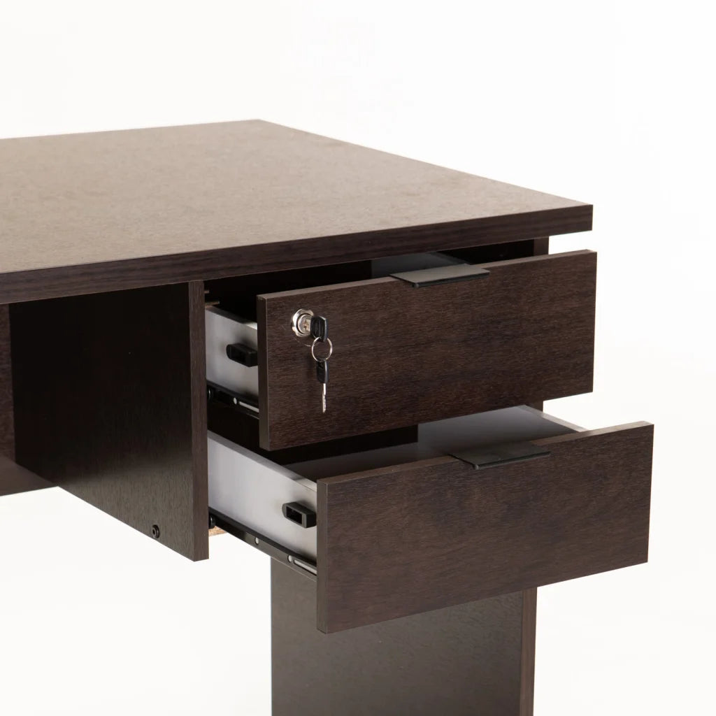 Soren 120cm Deluxe Desk - Wenge