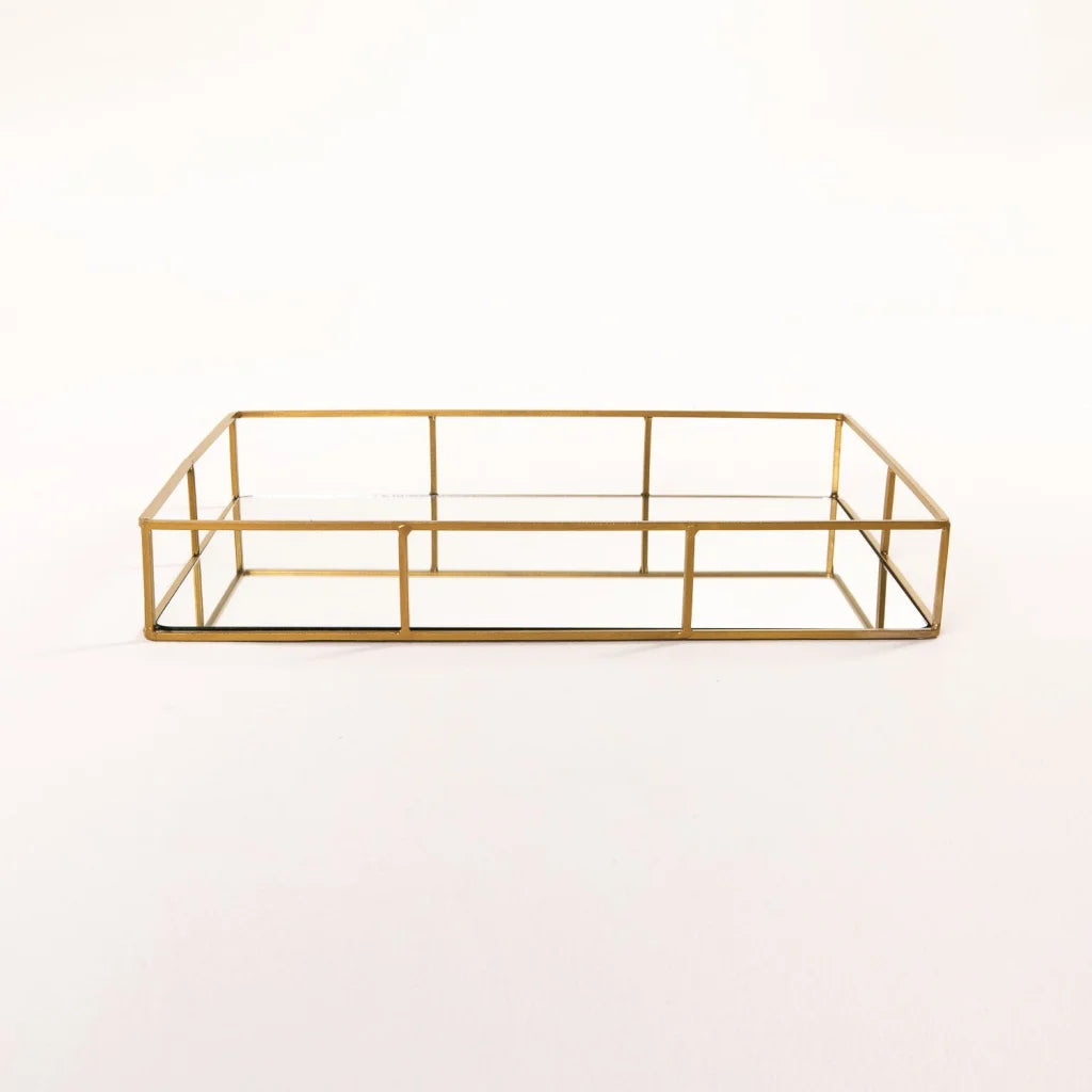 Adonis Rectangle Mirror Tray
