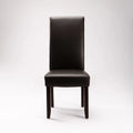 Koda Leather Touch Dining Chair - Litchi Brown