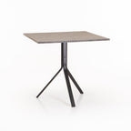 Journee  80x80cm Dining Table - Ebony