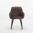 Decorotika Fabric Dining Chair - Brown