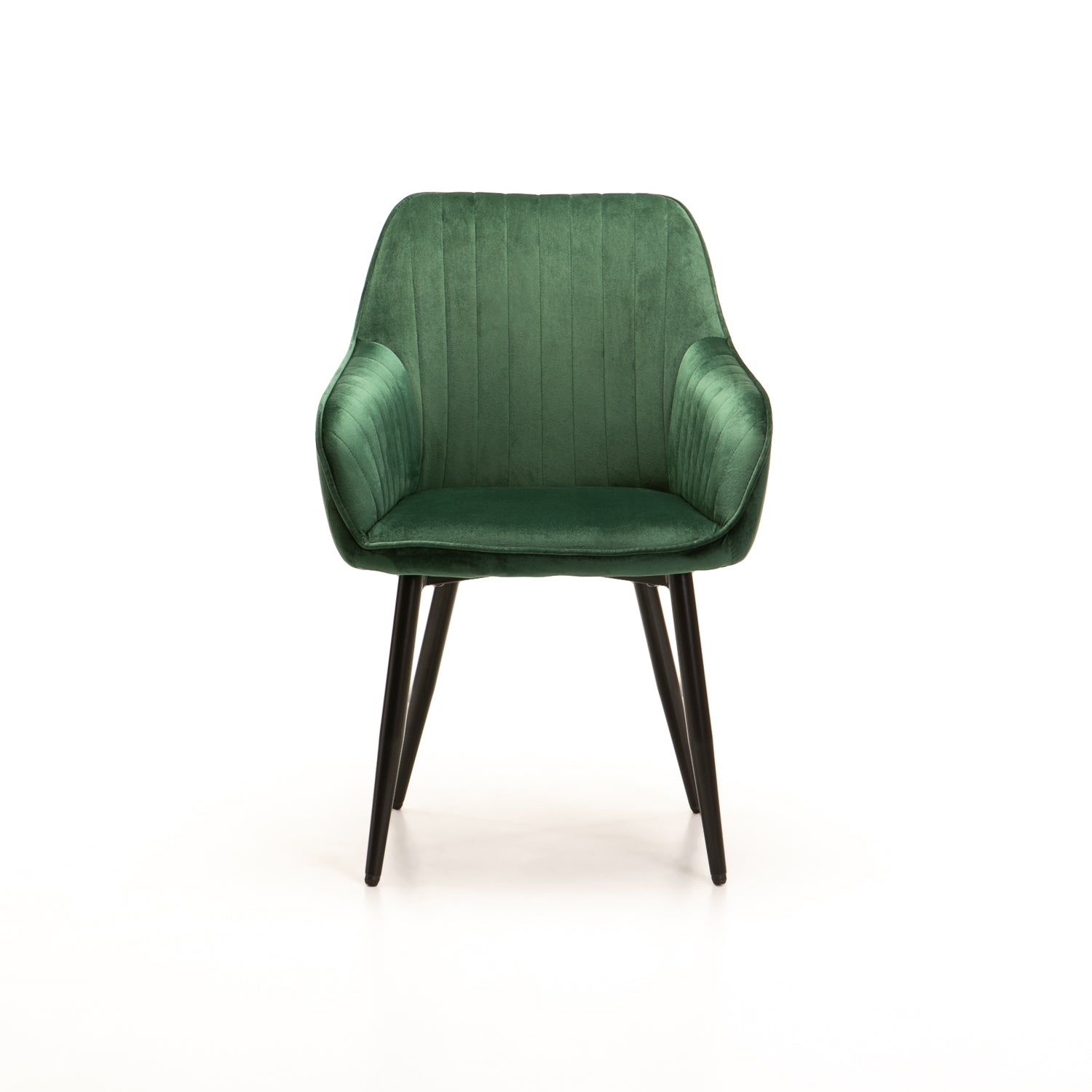 Decorotika Velvet Dining Chair - Green