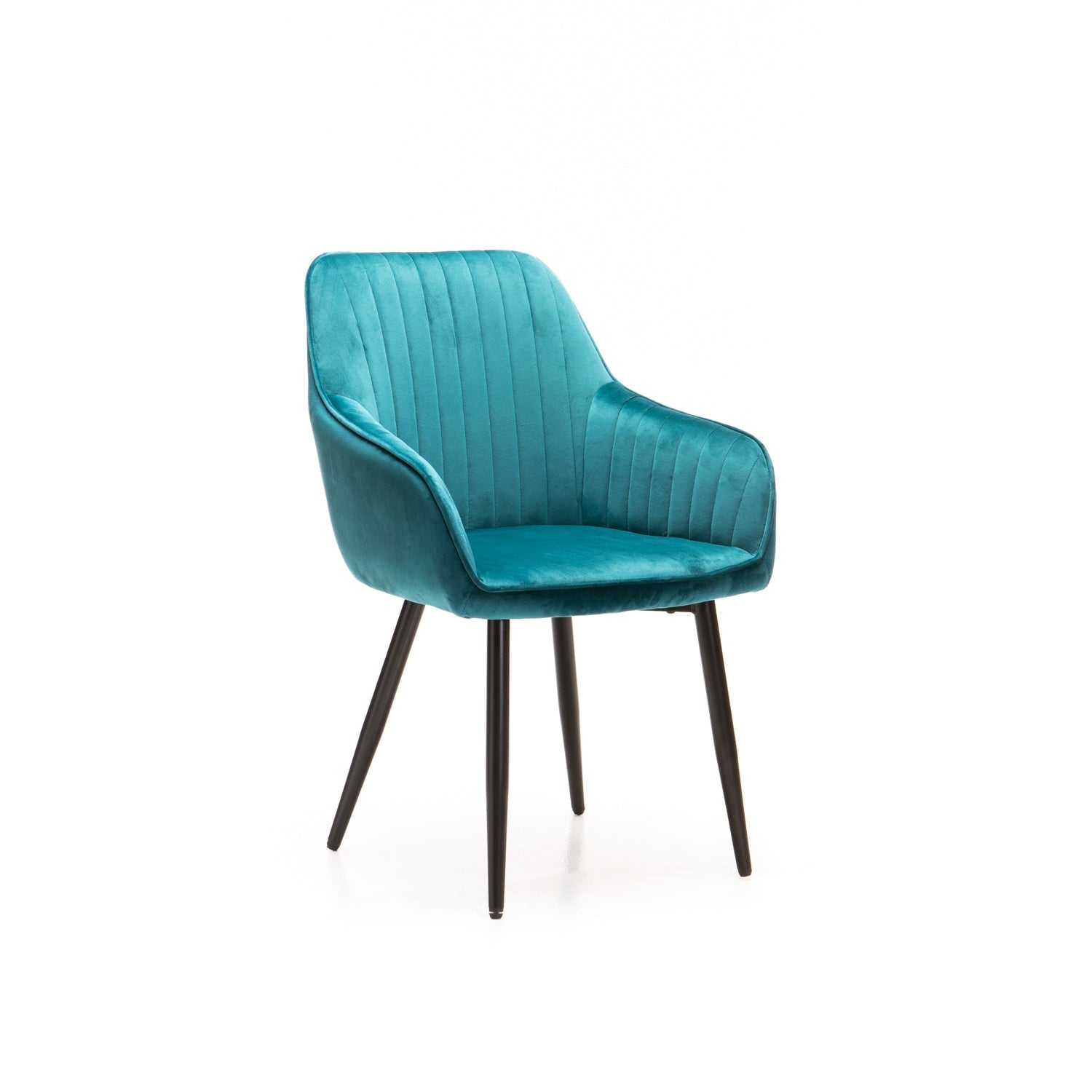 Decorotika Velvet Dining Chair - Teal