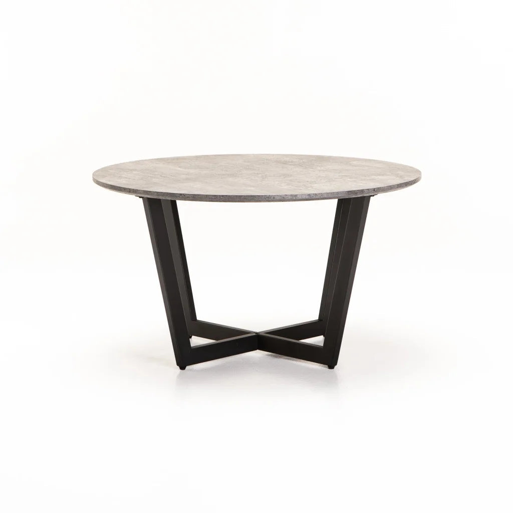 Aitzber Round Coffee Table - Grey