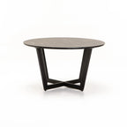 Aitzber Round Coffee Table - Black