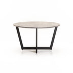Aitzber Round Coffee Table - Grey