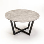 Aitzber Round Coffee Table - Grey