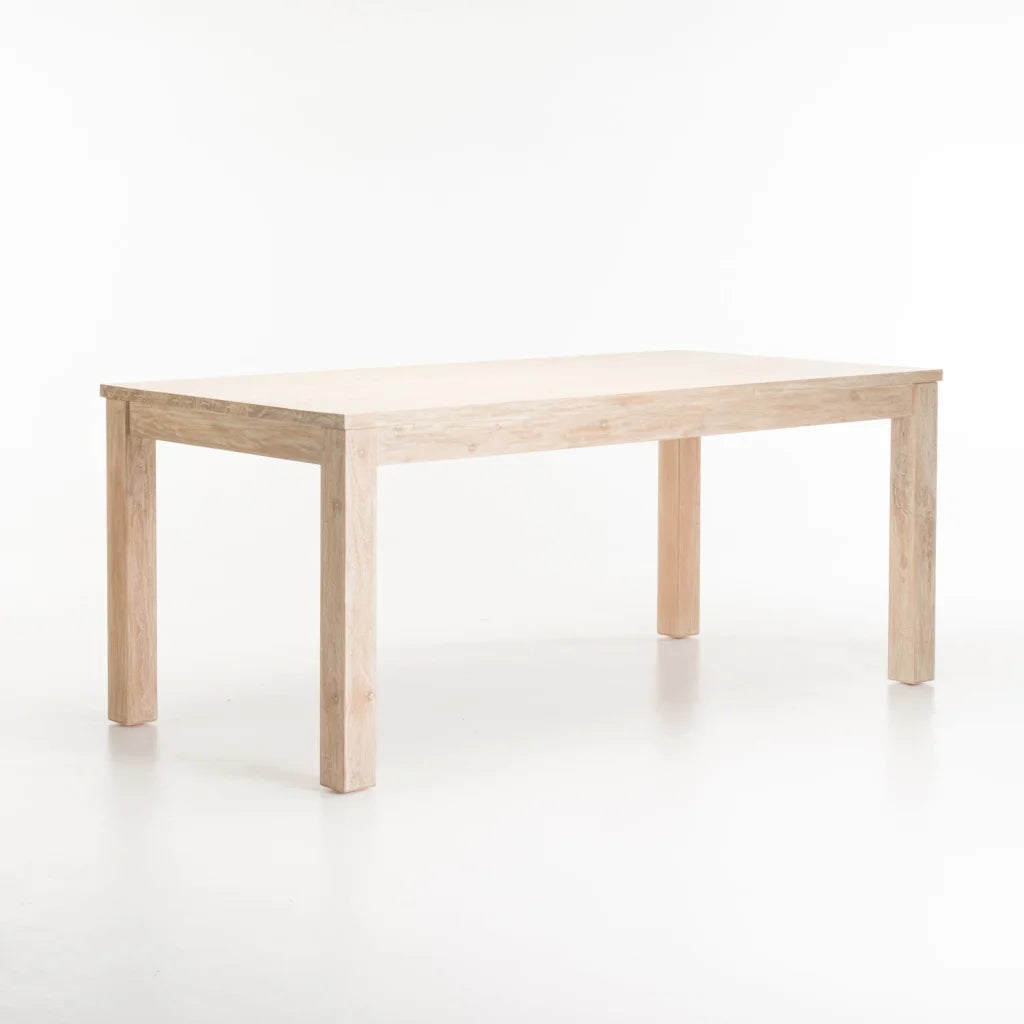 Juniper Whitewash 180x90cm Dining Table