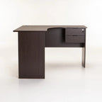 Keir 120cm 2 Drawer Corner Desk - Wenge