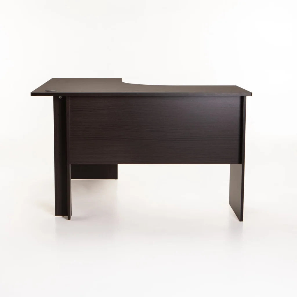 Keir 120cm 2 Drawer Corner Desk - Wenge