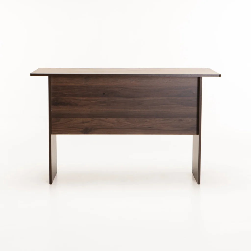 Keir 120cm 2 Drawer Desk - Walnut