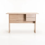 Keir 120cm 2 Drawer Desk - Oak