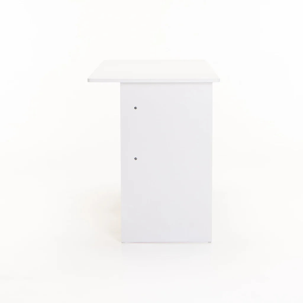 Keir 120cm 2 Drawer Desk - White