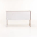 Keir 120cm Deluxe 3 Drawer Desk - White