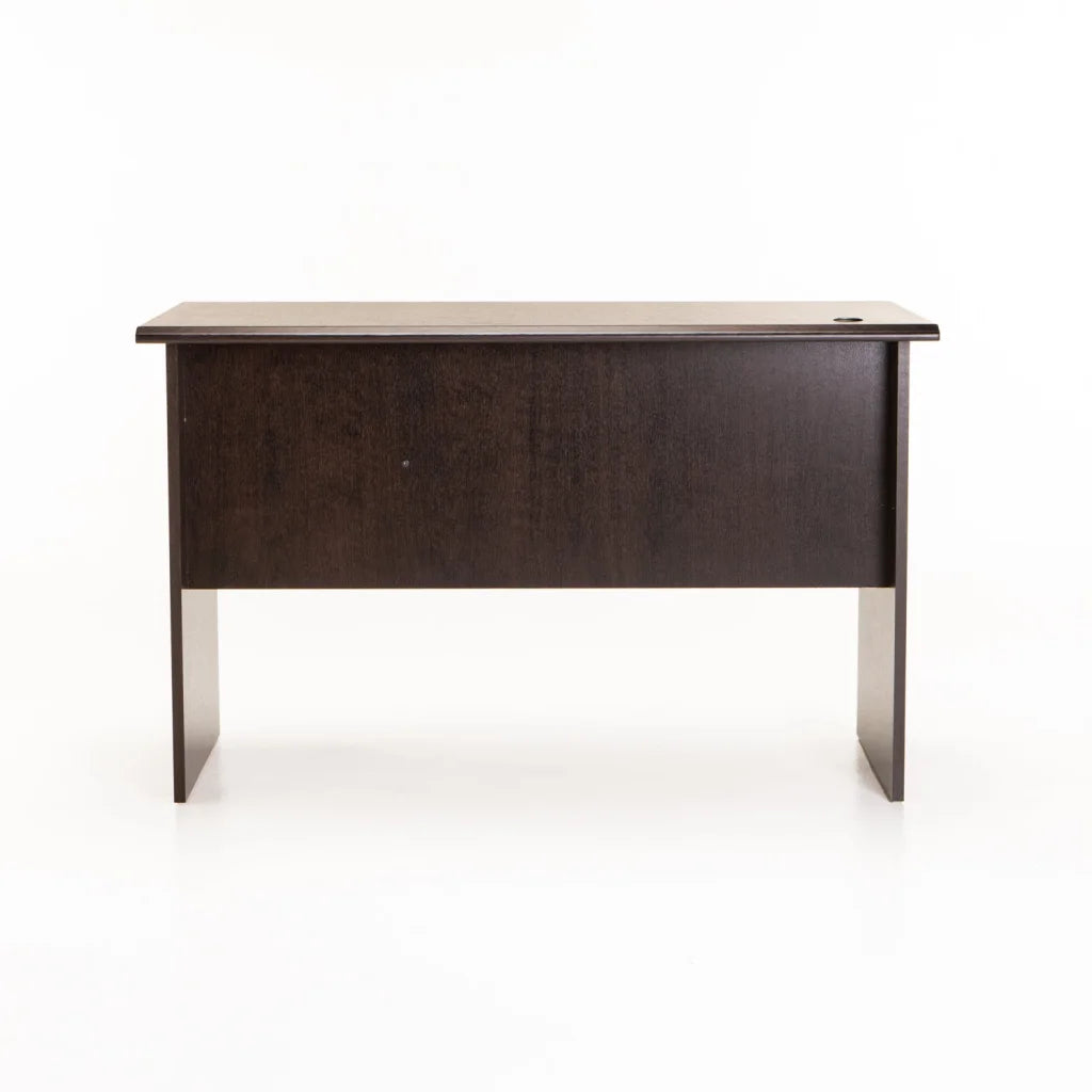 Keir 120cm Deluxe 3 Drawer Desk - Wenge