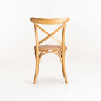 Crystal Mid-Century Dining Chair - Natural