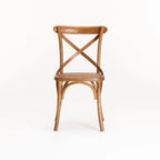 Crystal Mid-Century Dining Chair - Brown