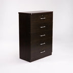 Barachiel 5 Drawer Chest - Wenge