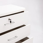 Barachiel 5 Drawer Chest - White