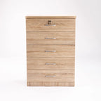 Barachiel 5 Drawer Chest - Oak