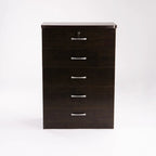 Barachiel 5 Drawer Chest - Wenge