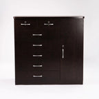 Haniel 7 Drawer 1 Door Chest - Wenge