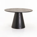 Trevor 120cm Round Table - Black