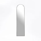 Vishesh 160cm Round Mirror - Black