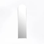Vishesh 160cm Round Mirror - Silver