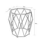 Colt Round Metal Side Table