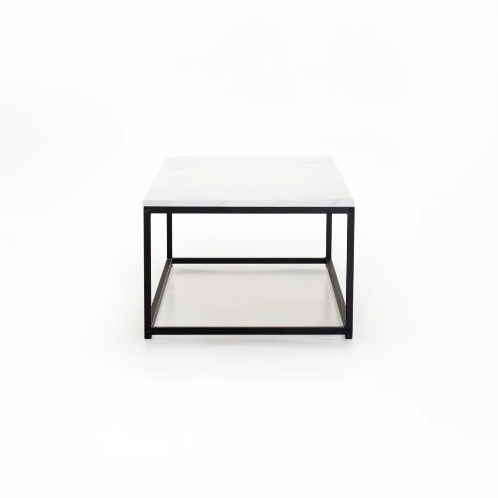 Siya 120x60cm Coffee Table - White Marble