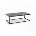 Siya 120x60cm Coffee Table - Black Marble