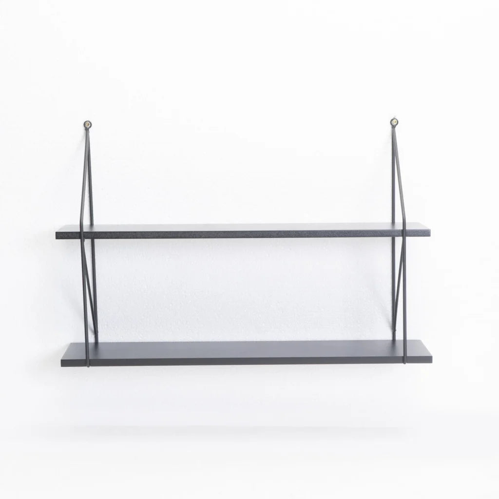 Spaced - Black 2 Shelf