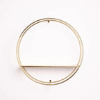 Spaced - Gold Circle With Shelf