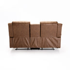 Haara 2 Seater Console Recliner - Brown