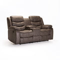 Haara 2 Seater Console Recliner - Grey