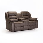 Haara 2 Seater Console Recliner - Grey