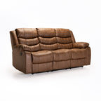 Haara 3 Seater Recliner - Brown