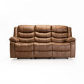 Haara 3 Seater Recliner - Brown