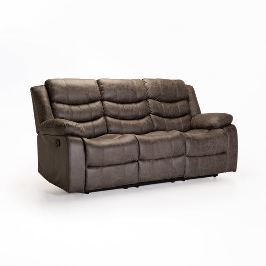Haara 3 Seater Recliner - Grey
