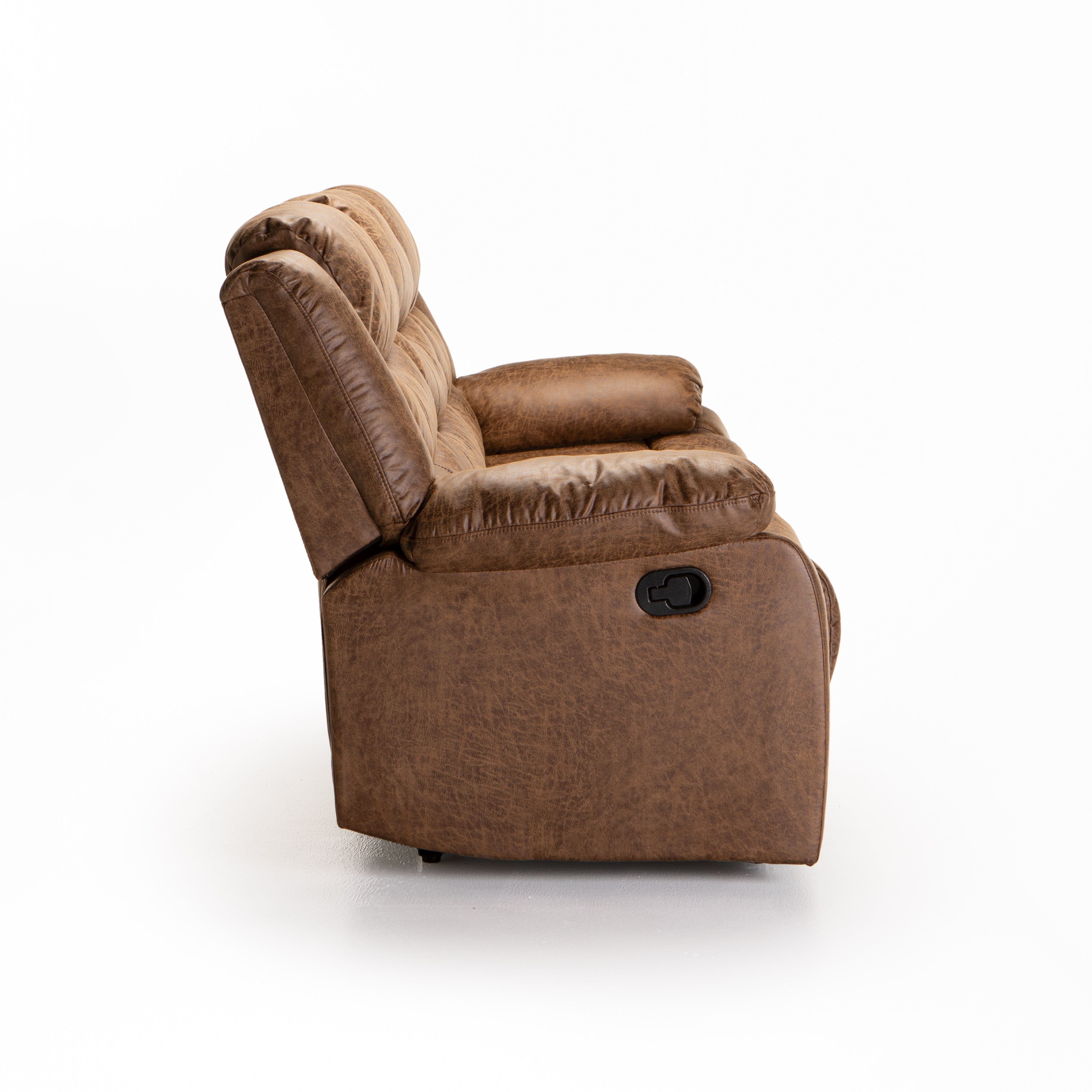Haara 3 Seater Recliner - Brown