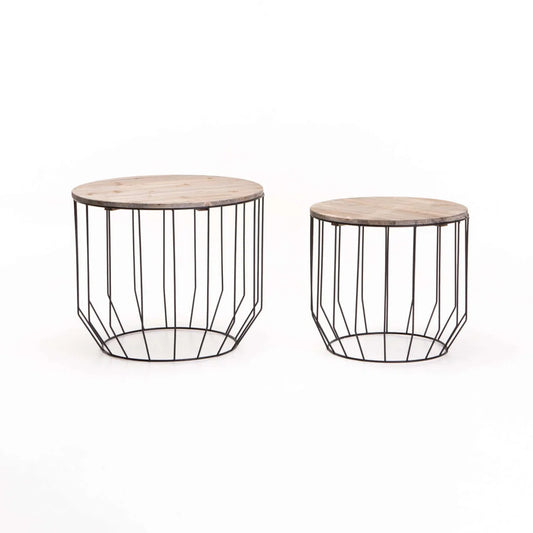 Erah Set of 2 Side Tables
