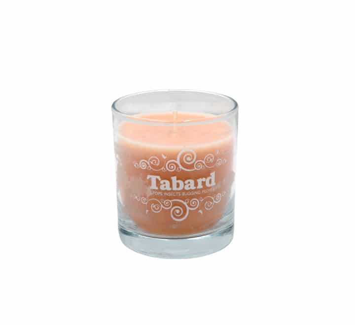Tabard Glass Citronella Candle
