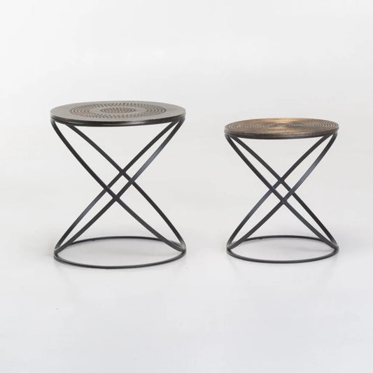 Paris Set of 2 Side Tables